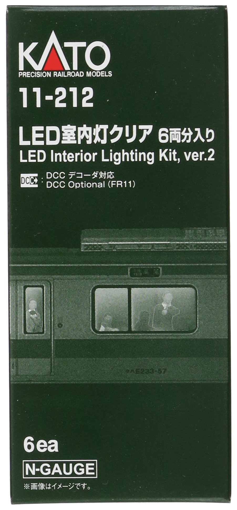 KATO 11-221 LED室内灯クリア285系用 7両分入　2箱 KATO鉄道模型オンラインショッピング LED室内灯クリア 285系用 7