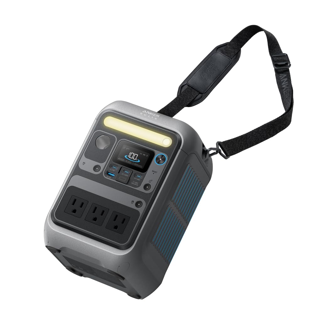 楽天市場】Anker Solix C300 ポータブル電源 288Wh 小型軽量 1.1時間満