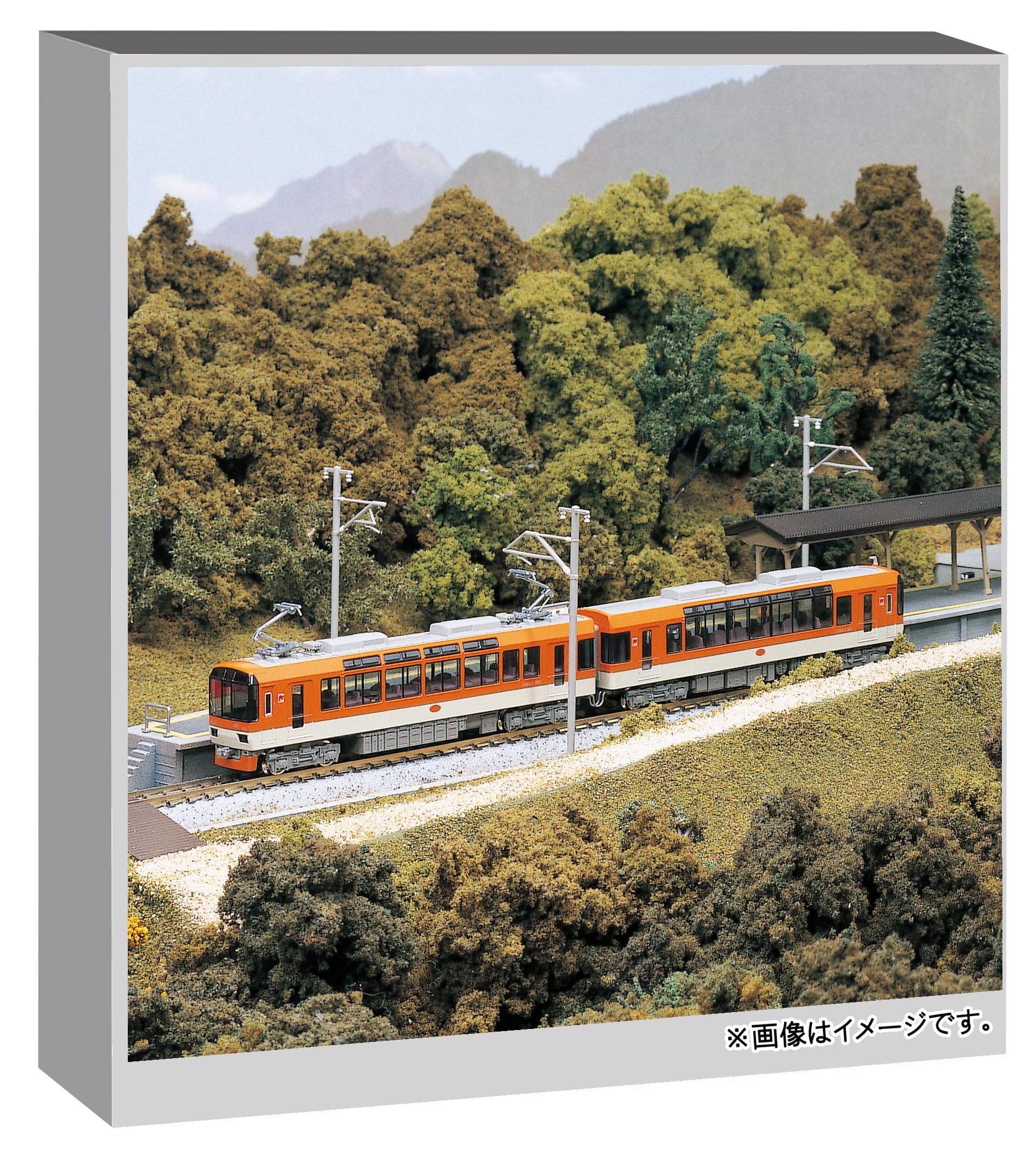 カトー (KATO) Nゲージ 叡山電鉄900系 きらら メープルオレンジ 鉄道模型 電車 10-1472