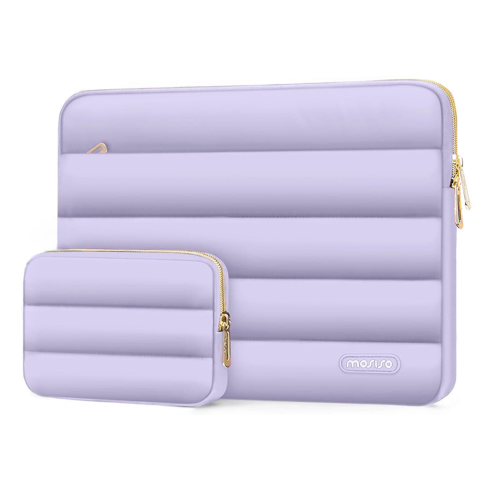 MOSISO ふわふわなラップトップスリーブケース 対応機種 MacBook Pro 16 インチ M3 M2 M1 2024-2019 Pro/Max A2141/Pro Retina 15 A1398、15-15.6 インチ ノートパソコン、小さなケー