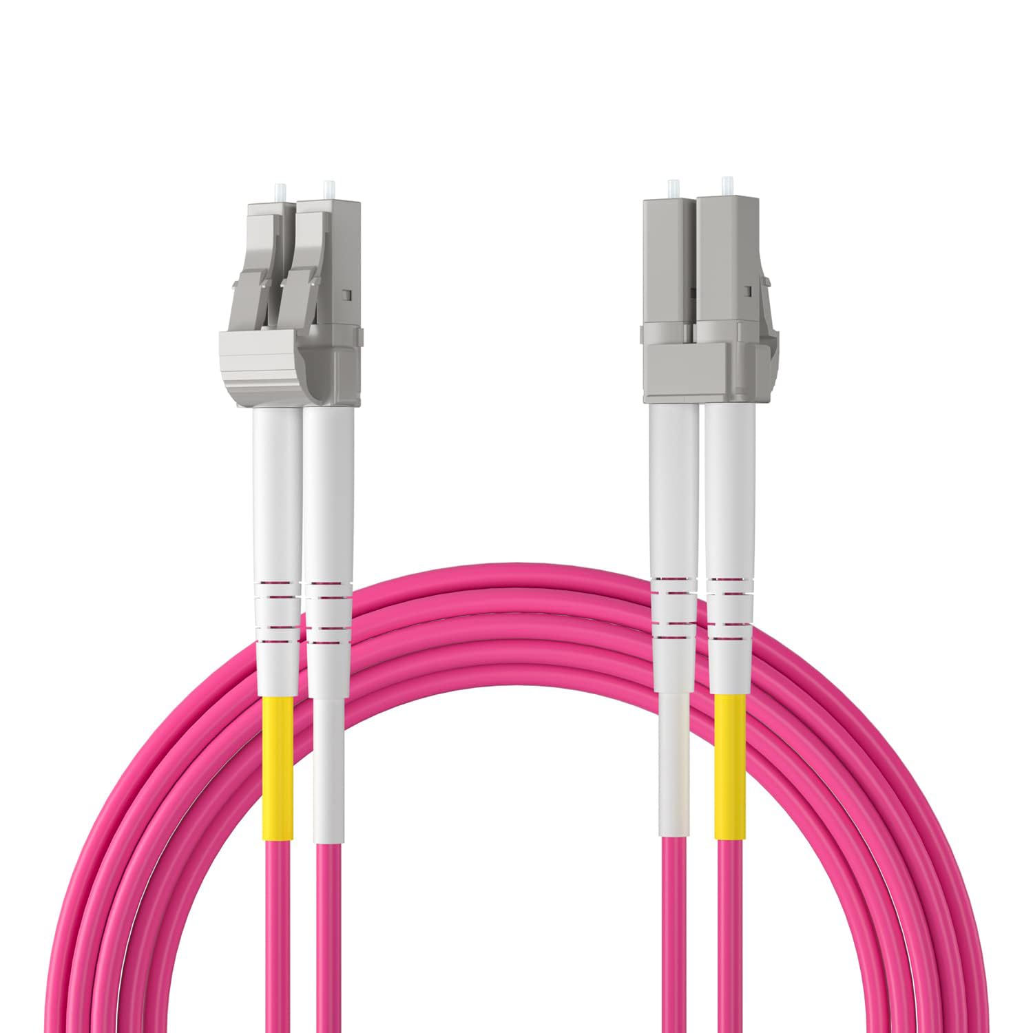 【楽天市場】10Gtek LC-LC OM4 MMF マルチモード デュプレックス 光ファイバーケーブル 宅内光配線コード 光ケーブル 20m ...