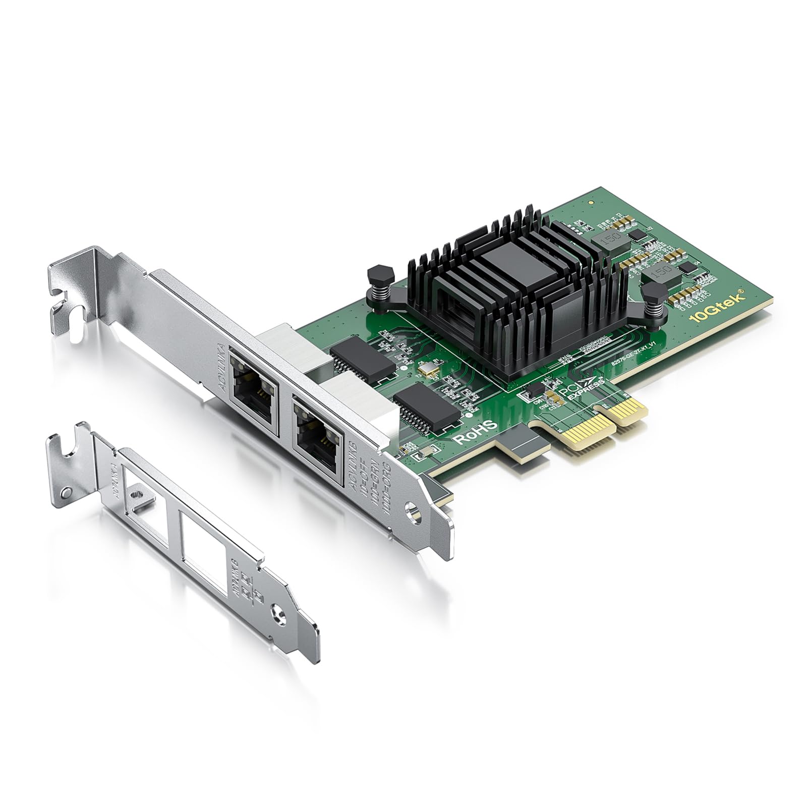 楽天市場】10ギガビットカード PCI-E x4/x8/x16 インテル チップX550