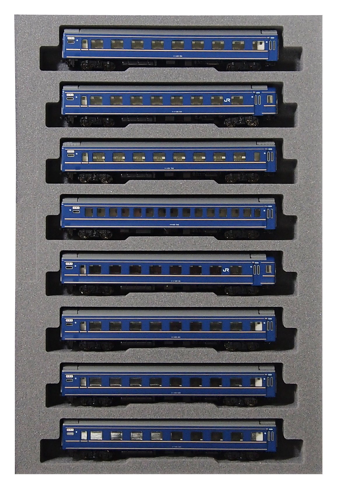 KATO Nゲージ 24系 寝台特急 あさかぜ 金帯 増結 8両セット 10-1178 鉄道模型 客車