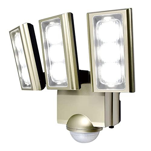 エルパ (ELPA) 差し込み式 感知器ともし火 3灯 (白いことLED/雨合羽致しかた) 戸外 感知器ともし火 痛いところ (ESL-ST1203AC) 日用品雑貨・文房具・手芸-防犯関連グッズ