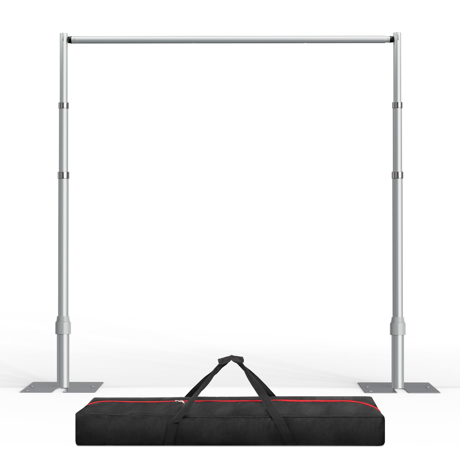 EMART ヘビーデューティー背景スタンド パイプ&ドレープ撮影スタンド 300x300cm 幅、高さ調節可能 ヘビーデューティーベース 背景布スタンド グリーンバック パーティー、結婚式、写真撮影、生放送、展示会、クロマキーなどに大活躍｜SelectSHOP 岐阜 店