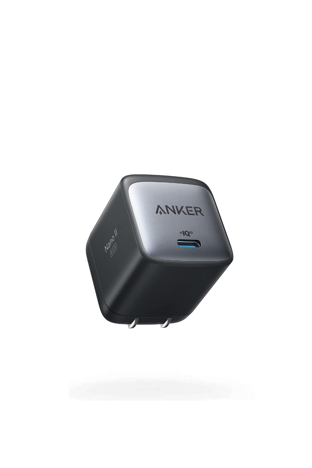 Anker Nano II 45W (PD 充電器 USB-C)【独自技術Anker GaN II採用/PD対応/PPS規格対応/PSE技術基準適合/折りたたみ式プラグ】MacBook Windows PC iPad iPhone Galaxy Andro