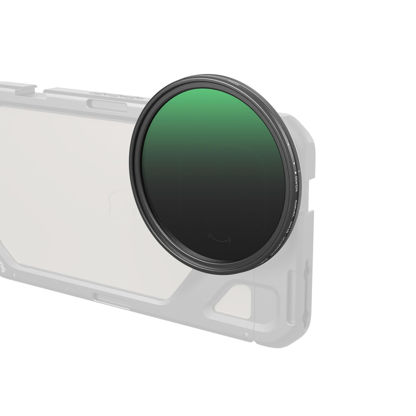 SmallRig マグネット式 67mm VNDフィルター ND64-ND400 (6-9ストップ) iPhone 16 / S24 Ultra/Vivo X100 & 67mmカメラレンズ用 調整可能NDフィルター XクロスHD光学ガラスなし ネジ付きア