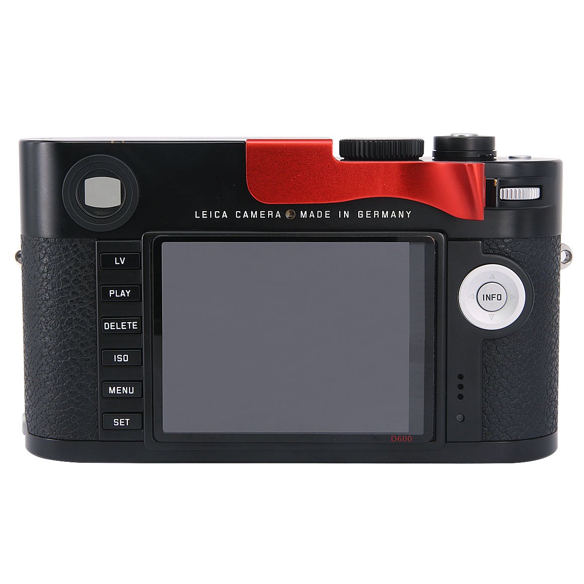 Haoge THB-M24R 親指アップグリップ 赤 サムレスト レッド 各社カメラ対応 サムグリップ 親指アップグリップ for ライカ Leica M Typ240 M240, M-P Typ 240 M240P, M Typ262 M262, M-D