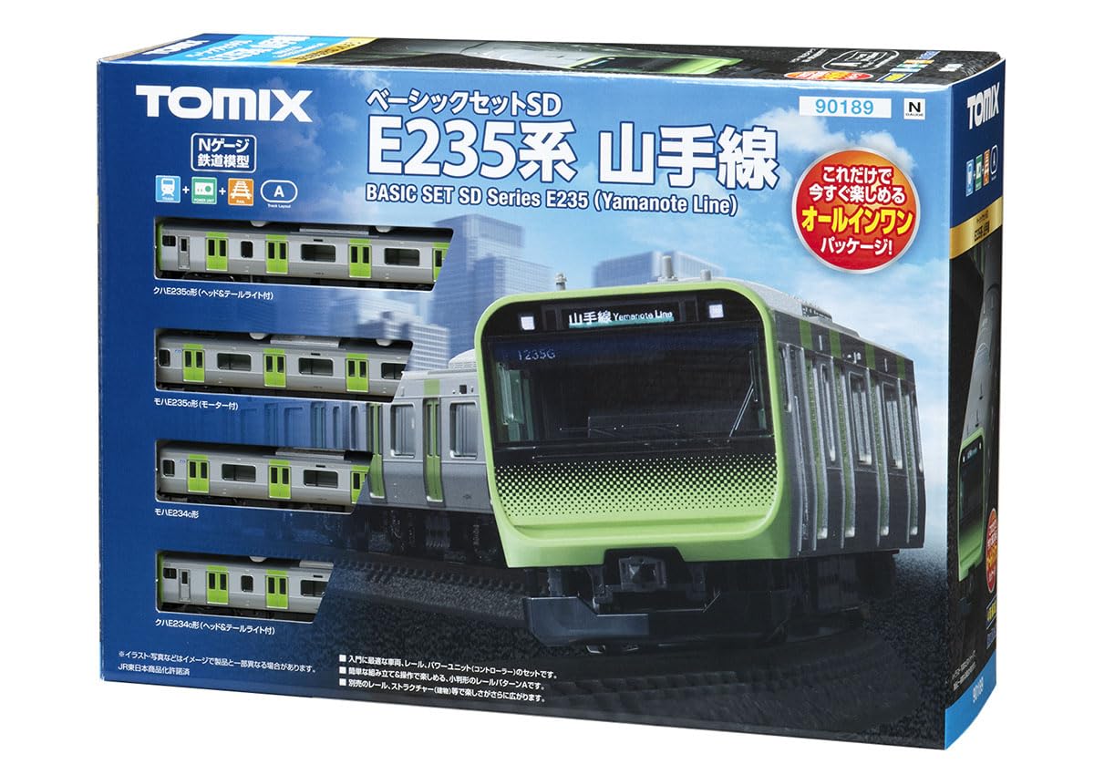 トミーテック(TOMYTEC) TOMIX Nゲージ ベーシックセット SD E235系 山手線 90189 鉄道模型 入門セット|SelectSHOP 岐阜 店