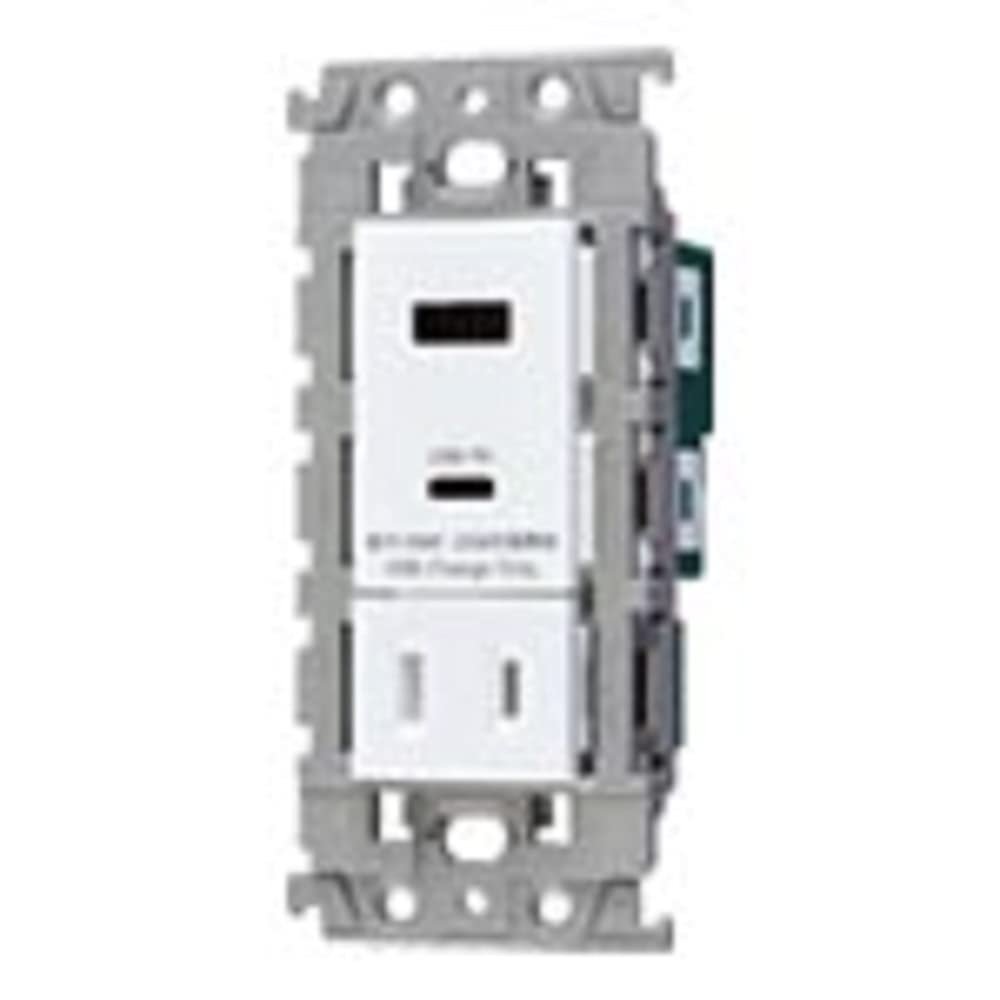 パナソニック 埋込充電用USBコンセント2ポート(18W)(USB-A・C)(扉付コンセント付)(マットセラミックホワイト) WTL147740MW｜SelectSHOP 岐阜 店