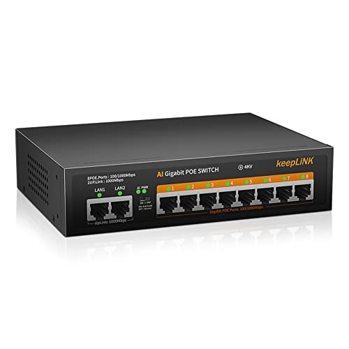 スイッチングハブ 10ポート 金属筐体 電源内蔵 ブラック 新品未使用 匿名配送 imgrc0134317140.jpg
