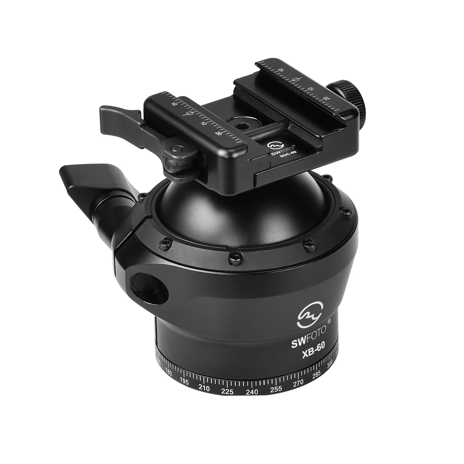 楽天市場】SWFOTO XB-70 70mm自由雲台用三脚ボールヘッド、レバー