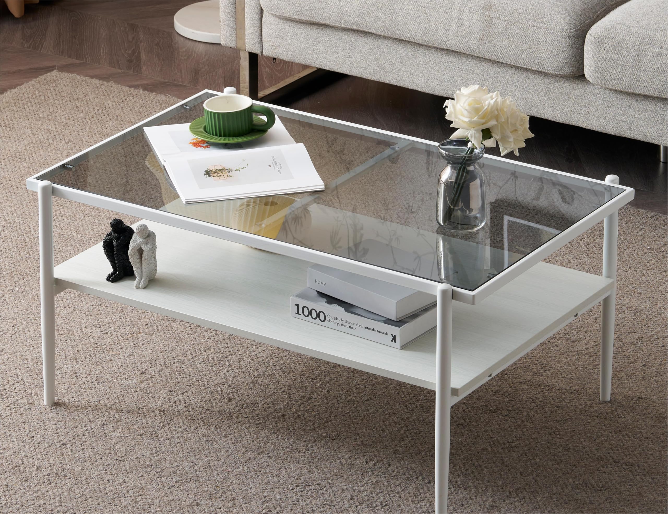 楽天市場】オーエスジェイ(OSJ)ローテーブルガラステーブルセンター