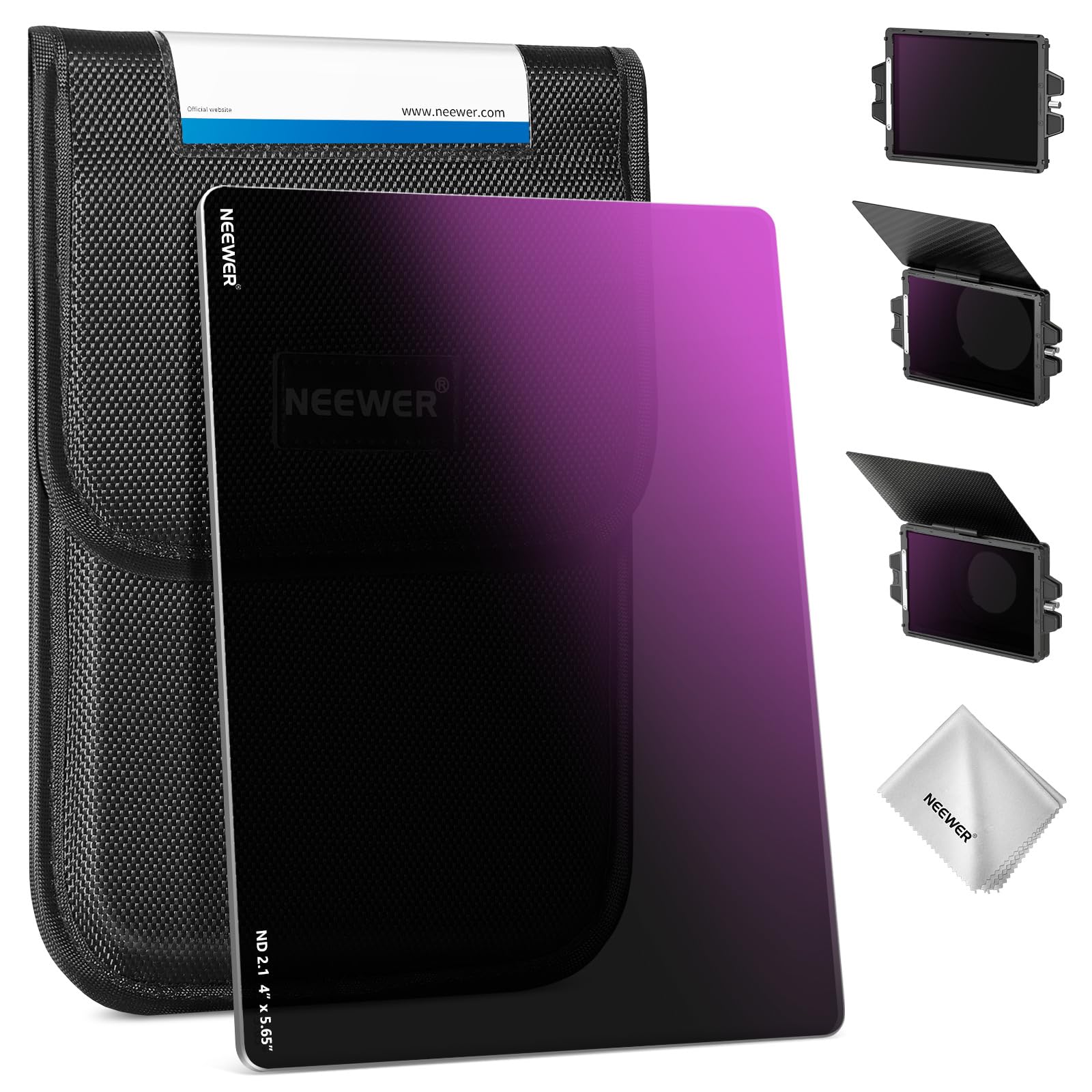 NEEWER 角型NDフィルター ND2.1(7ストップ) 4\