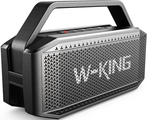 W-KING ワイヤレススピーカー 楽天市場】Bluetoothスピーカー、W-KING 60W RMS 100Wピーク