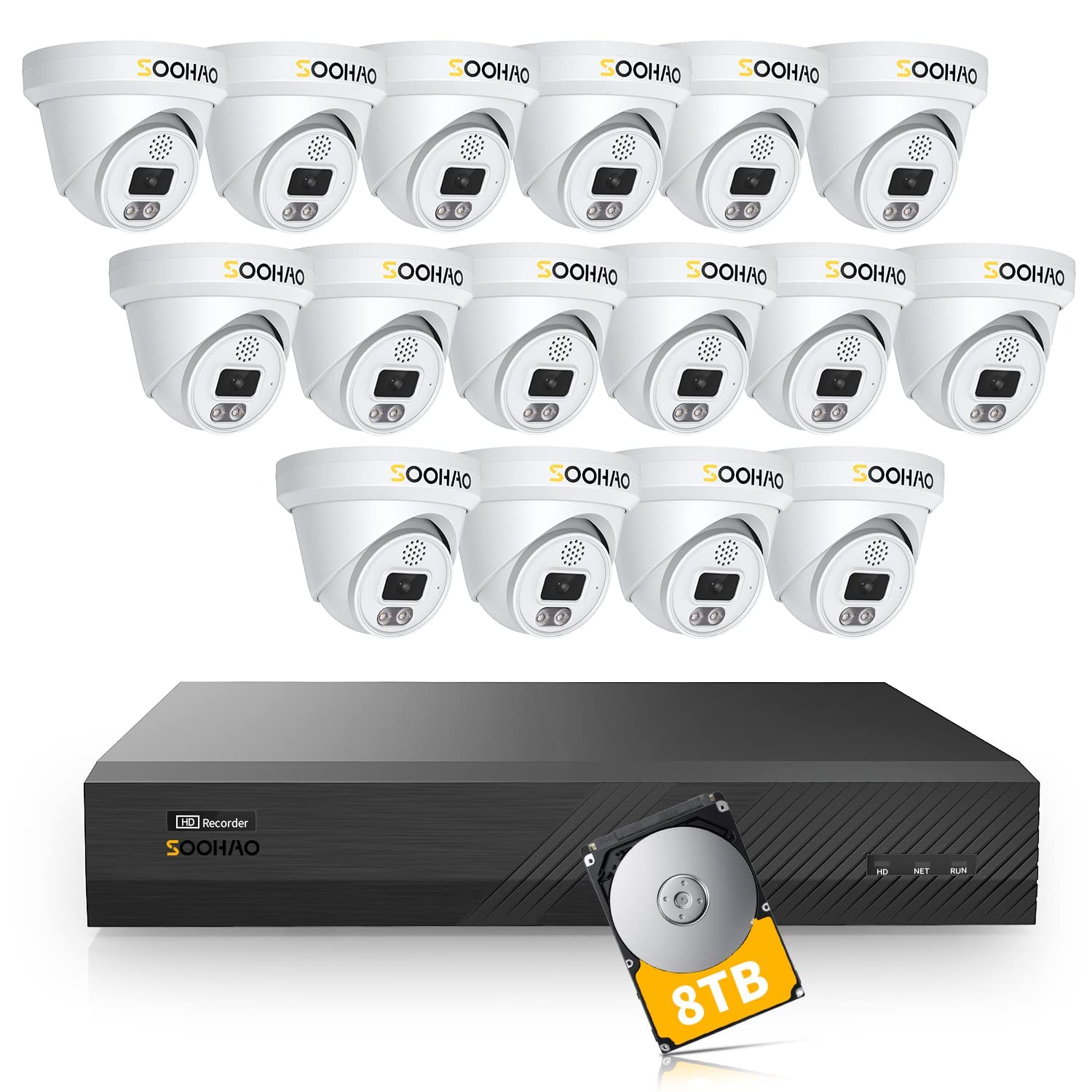 楽天市場】SOOHAO【4K 防犯カメラ 本物の800万超高画素】監視カメラ