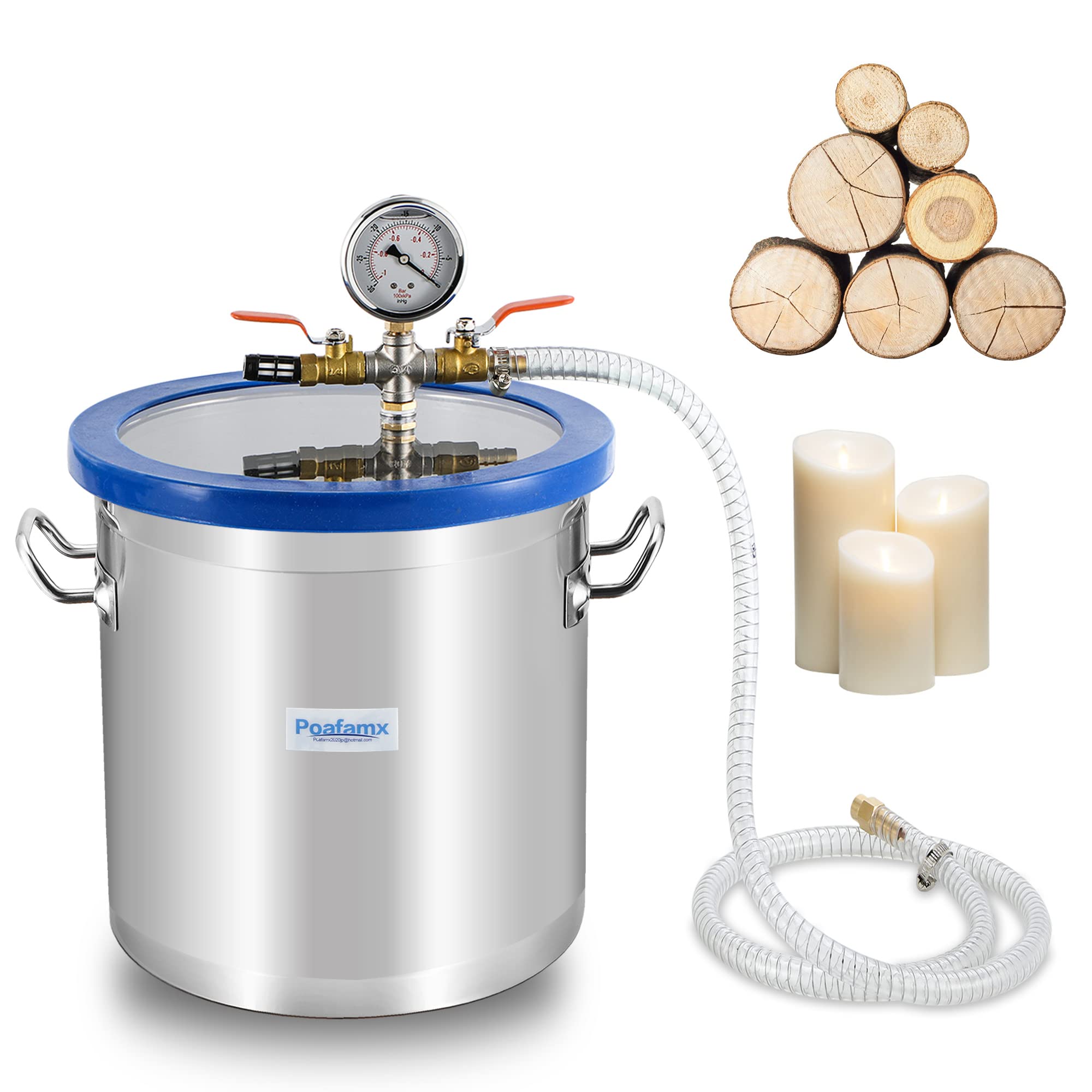 楽天市場】BACOENG 2L 真空チャンバーキットです 樹脂脱気真空