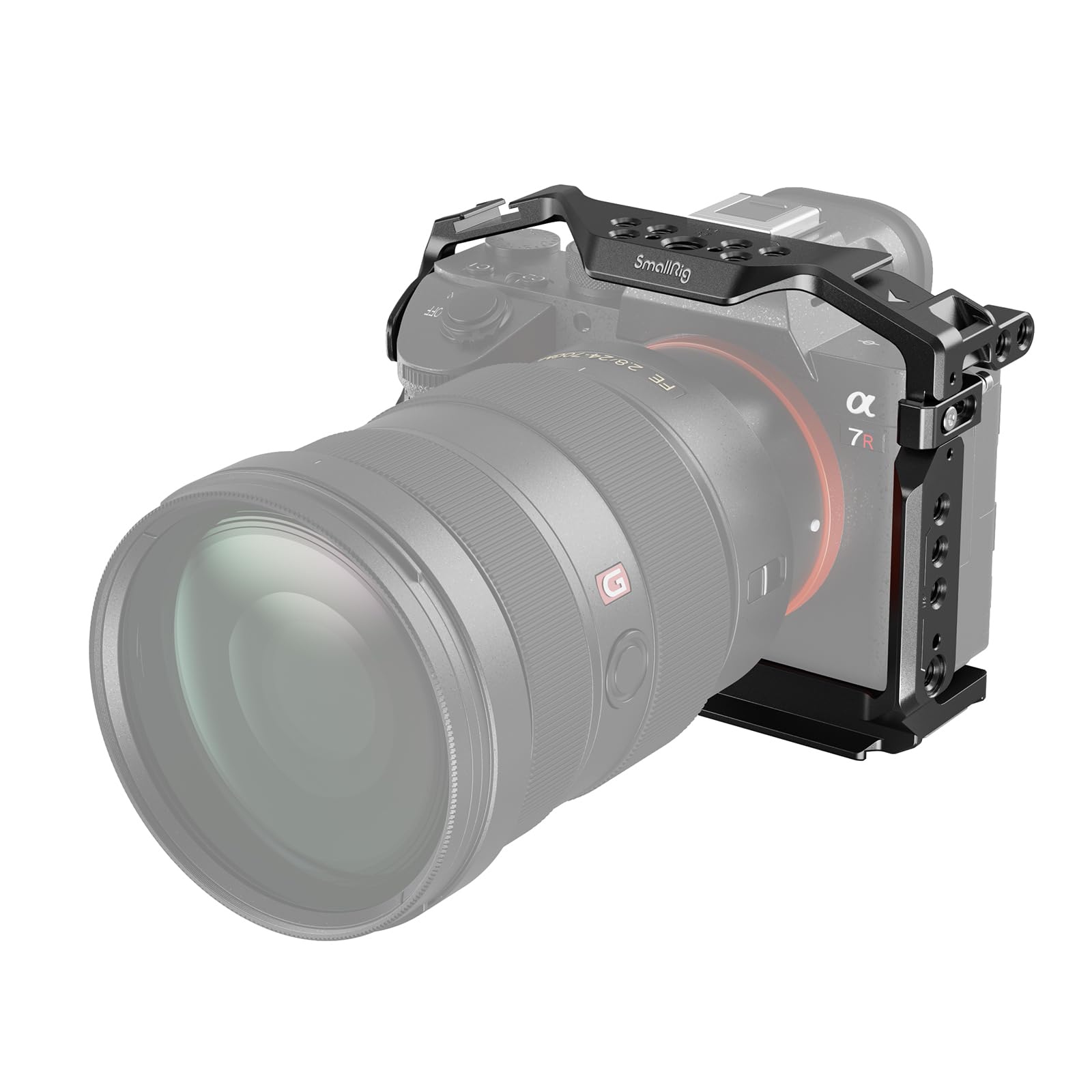 SmallRig A7 III / A7R III カメラケージ Sony Alpha 7 III/Alpha 7R III 用、アルカ規格用クイックリリースプレート付きアルミニウム合金、内蔵コールドシュー、NATO レール、ネジ穴付き 軽量 取付便利 耐｜SelectSHOP 岐阜 店