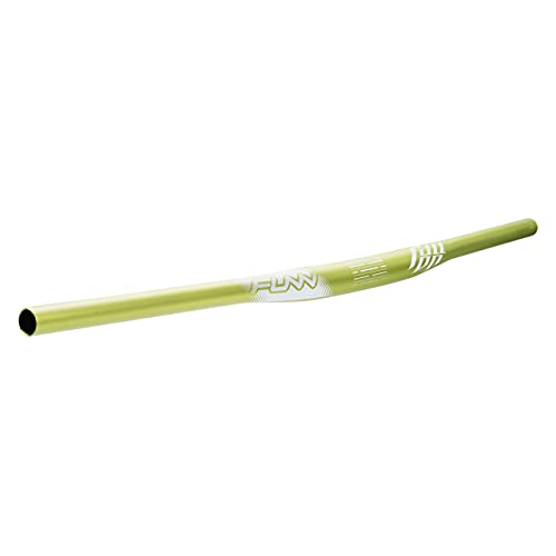 Funn(ファン) フル-オン(Full On)、 MTB、自転車用ハンドルバー、クランプ径:φ31.8mm、幅810mm、耐久性、剛性感、柔軟性、衝撃吸収性、軽量化（7ｍｍ上昇、グリーン）｜SelectSHOP 岐阜 店