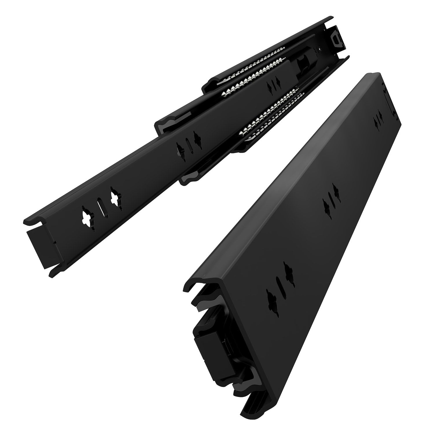 VADANIA VA2053-B 1000mm 重量用スライドレール 3段引 ボールベアリング 横付き 引き出し用レール