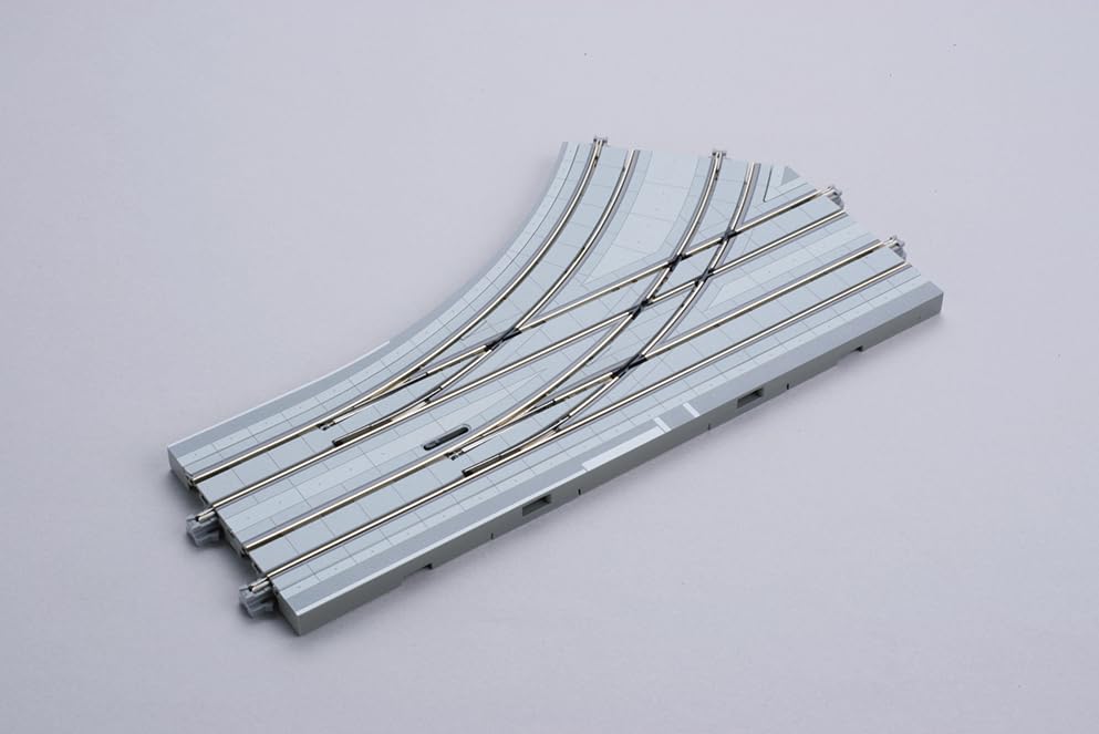 KATO Nゲージ ユニトラム電動ポイント軌道プレート R180mm 左 40-212 鉄道模型用品