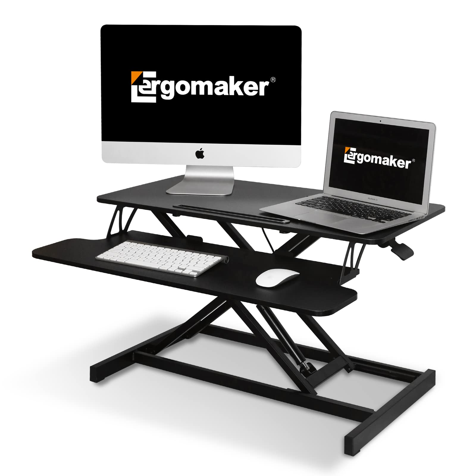 ERGOMAKER スタンディングデスク 卓上ガス圧昇降式 Amazon | ERGOMAKER 昇降デスク 幅80×奥行60CM 電動式昇降デスク