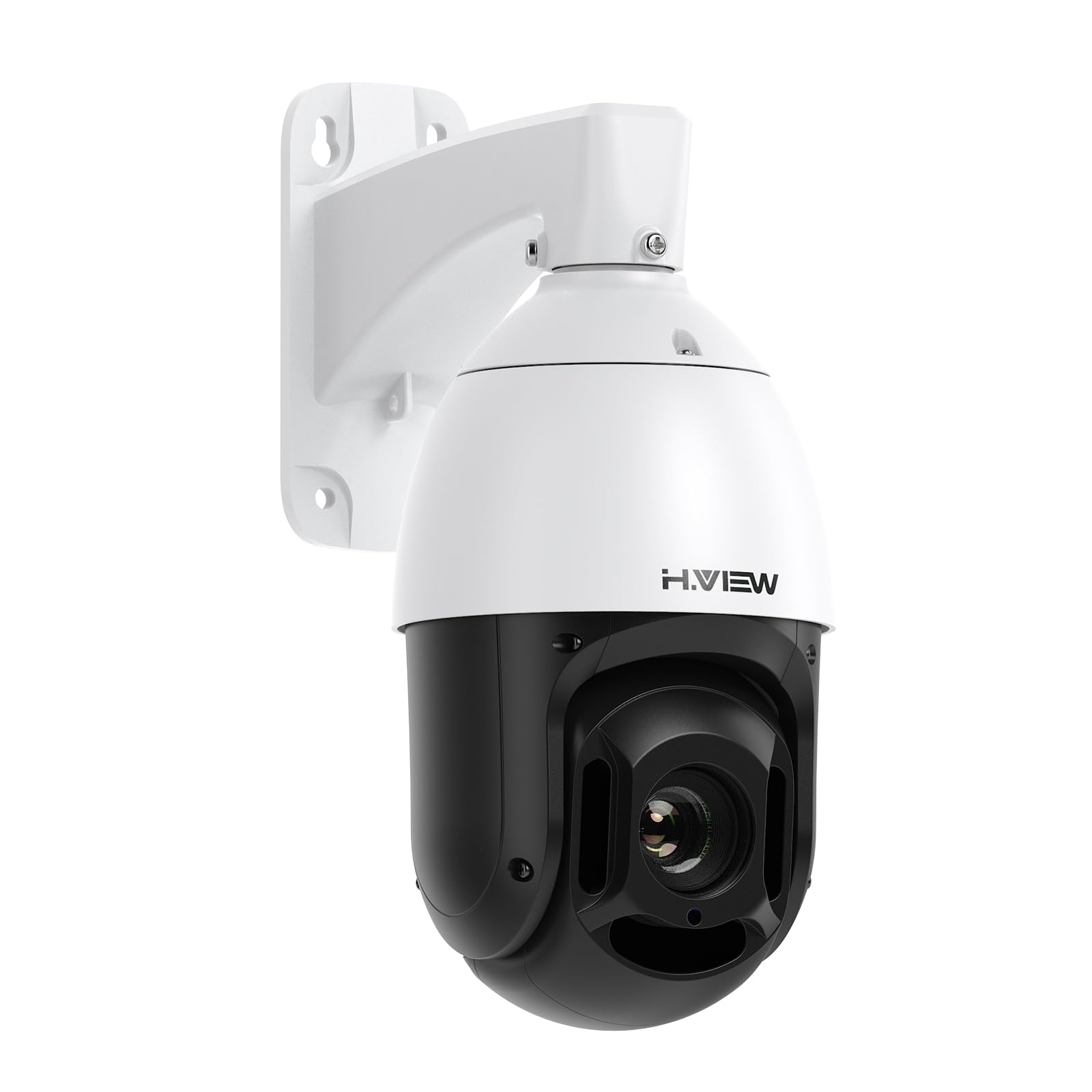 H.View 4K PTZ防犯カメラ 18X光学ズーム 赤外線 防犯カメラ 8MP 800万画素 POE ネットワークカメラ 監視カメラ 4.7-84.6mmレンズ IP66防水防塵 赤外線LED搭載 暗視撮影100M 動体検知機能 メールお知らせ IPカ｜SelectSHOP 岐阜 店