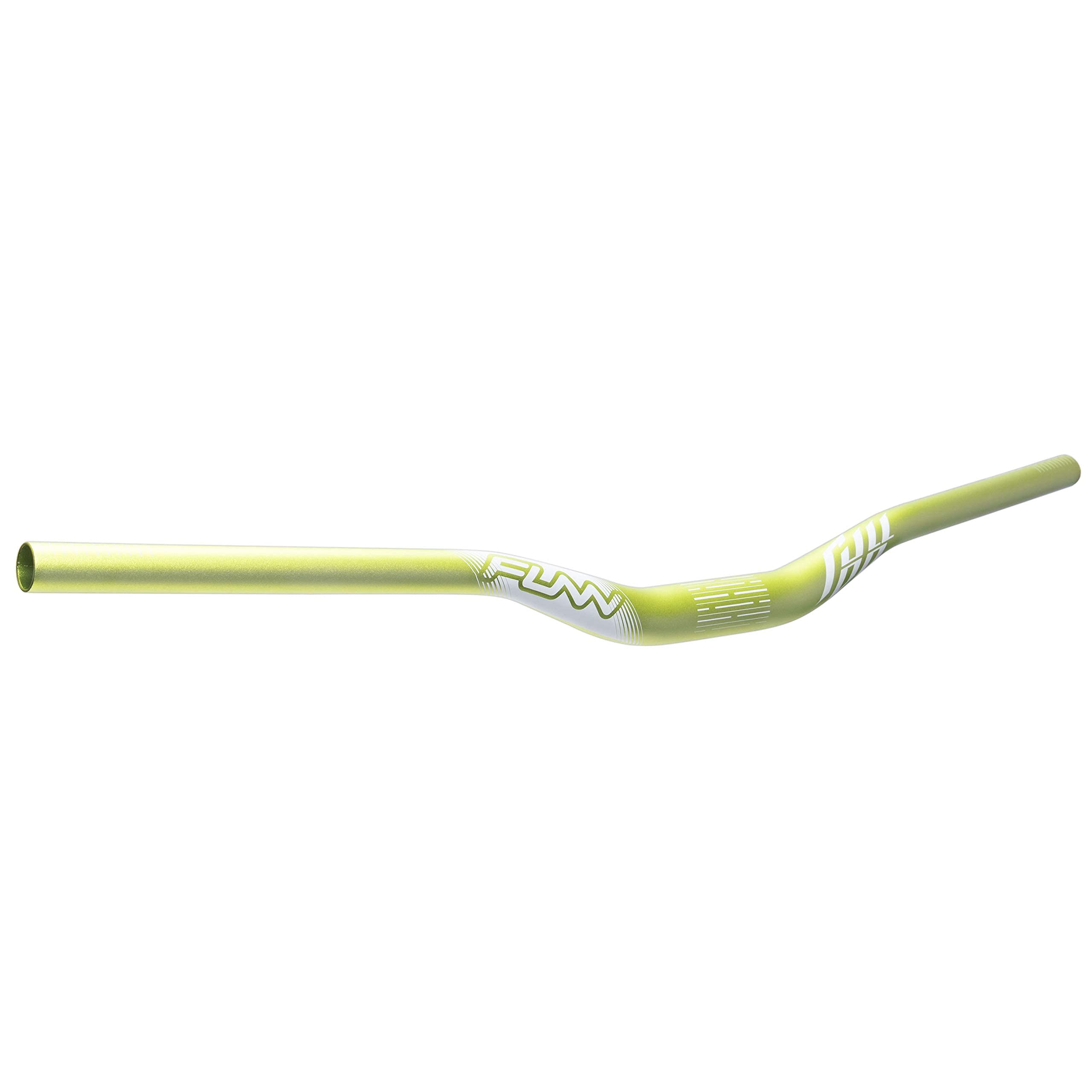 Funn(ファン) フル-オン(Full On)、 MTB、自転車用ハンドルバー、クランプ径:φ31.8mm、幅785mm、耐久性、剛性感、柔軟性、衝撃吸収性、軽量化（30ｍｍ上昇、グリーン）