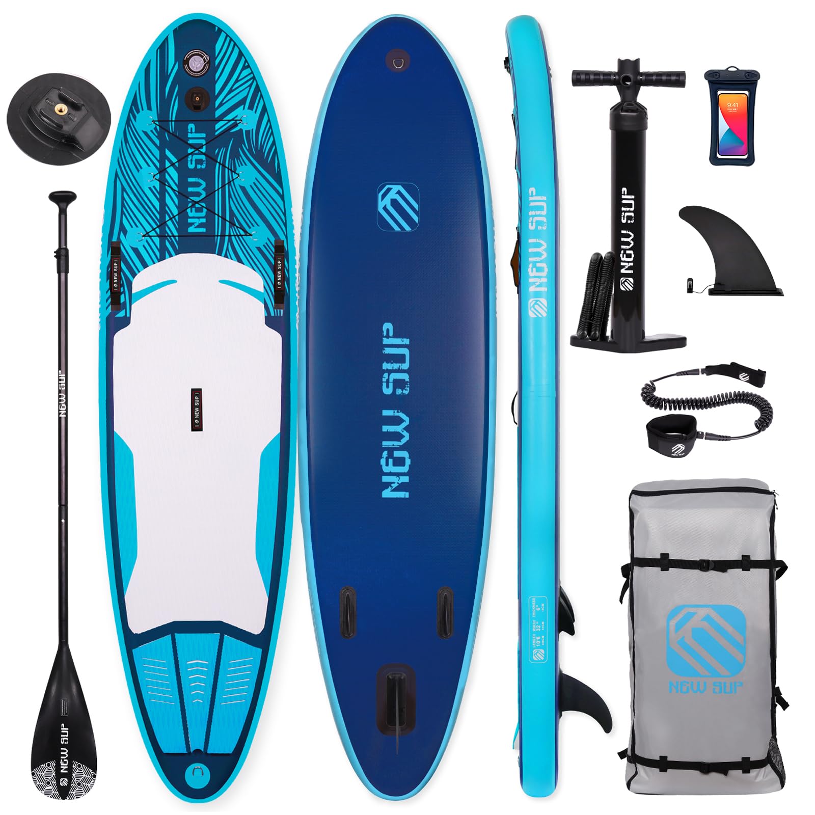 SUPボード サップボードインフレータブル パドルボード Seaplusサーフボード 長320cm 幅81cm 厚15cm L-DQ (orange)｜SelectSHOP 岐阜 店