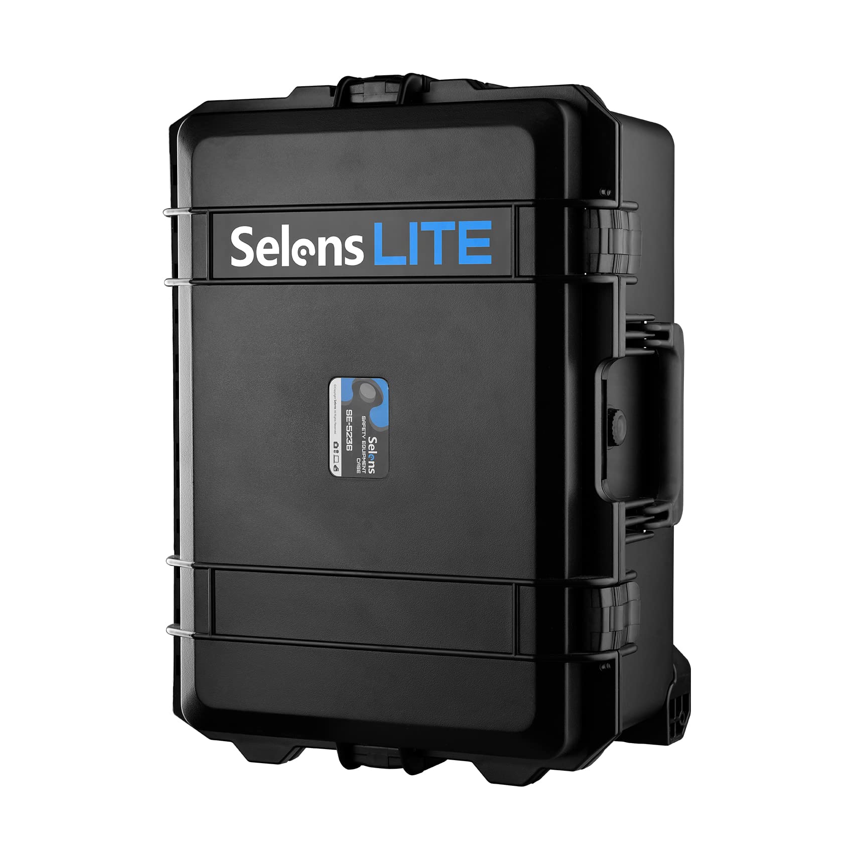 Selens ハードケース カメラツールケース カメラバッグ 耐荷重55kg ハードツールケース パソコン収納可能 EVAクッション付き 耐衝撃 キャリータイプ 撮影機材に収納 ブラック Lサイズ