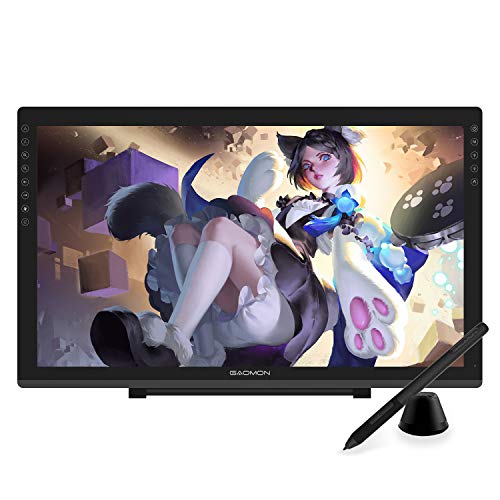 GAOMON PD2200 21.5インチ92%NTSCフルラミネーションディスプレイ液晶ペンタブ 傾き検知機能＋筆圧8192レベル充電不要のペン＋8タッチキー付き｜SelectSHOP 岐阜 店