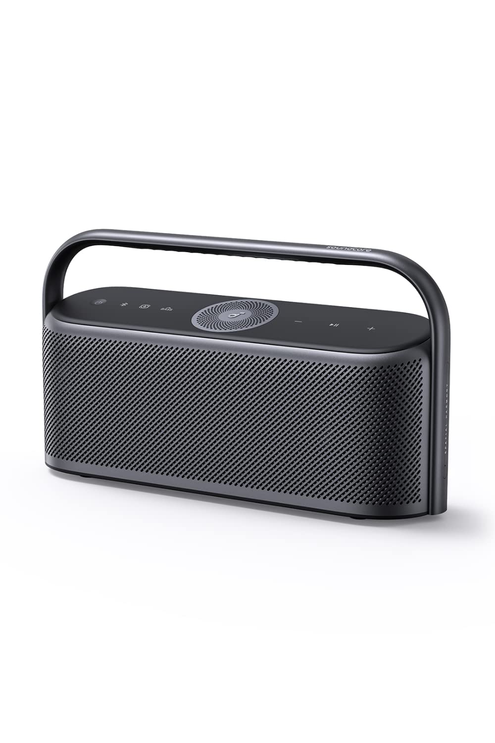 Anker Soundcore Motion X600 Bluetoothスピーカー【空間オーディオ/ハイレゾ音源再生 / 50W出力 / IPX7防水規格 / 最大12時間再生 / Proイコライザー機能/AUX対応】スペースグレー｜SelectSHOP 岐阜 店