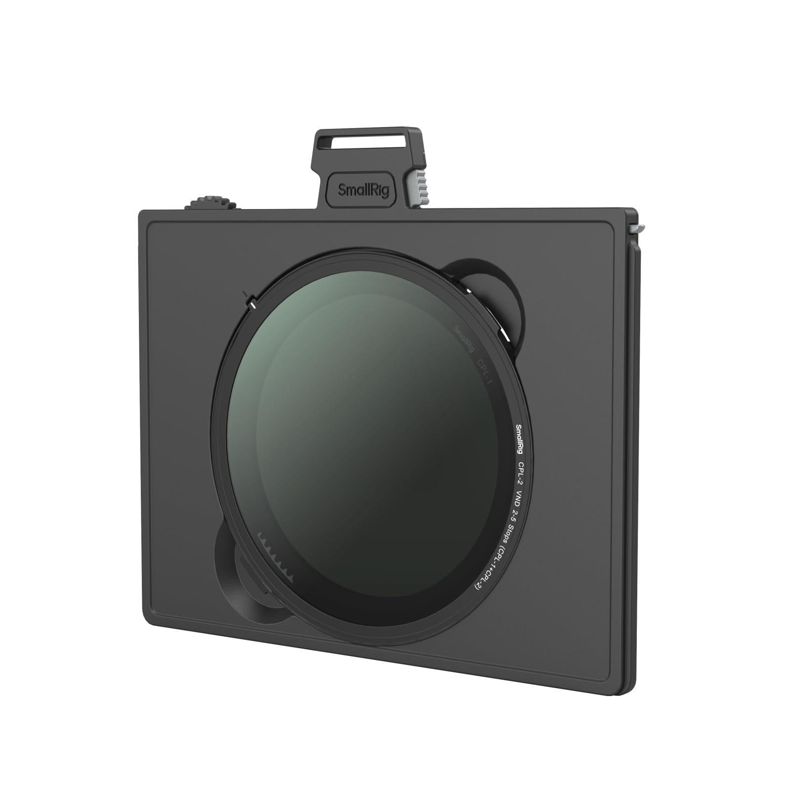SmallRig 多機能 VND フィルタートレイキット フィルタートレイ付き CPL 1 および CPL2 フィルター マグネット設計 X クロス HD 光学ガラスフィルターなし SMALLRIG マットボックス 3556 / 3645 / 3641 /