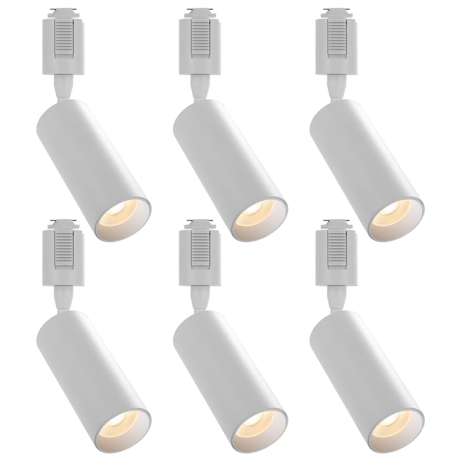 szbritelight ライティングレール用注目の的 原則として型 LED内蔵式 led注目の的 間接的な行動点火装置 40W形好いかげんに 使い果たすワット数4.6W 450ルーメン 白熱電球色 3000K 導管線路用点火装置物の具 線路点火装置 COB 高演色Ra92+ 角度合わせる能力のある