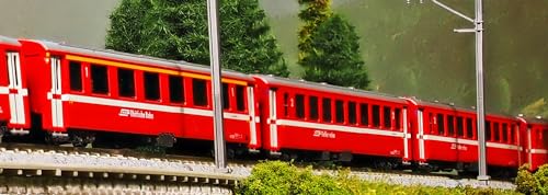 KATO Nゲージ アルプスの赤い客車 EWI 基本セット 4両 10-1413 鉄道模型 客車