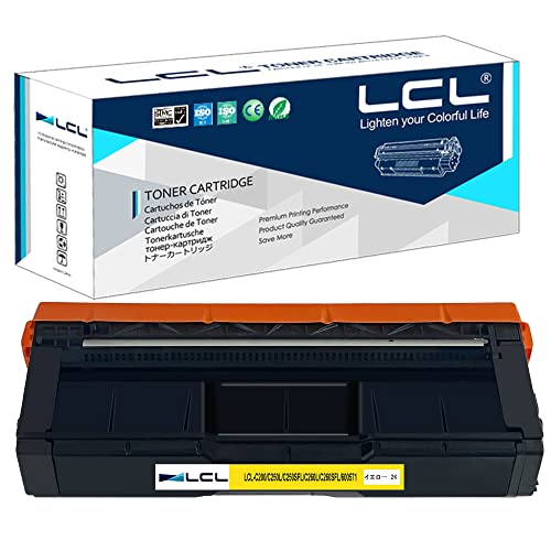 LCL RICOH用 リコー用 C200 C250L C250SFL C260L C260SFL 600571 (1パック イエロー) 再生トナーカートリッジ 対応機種:Ricoh Ipsio sp C200/SP C250L/SP C250SFL/SP