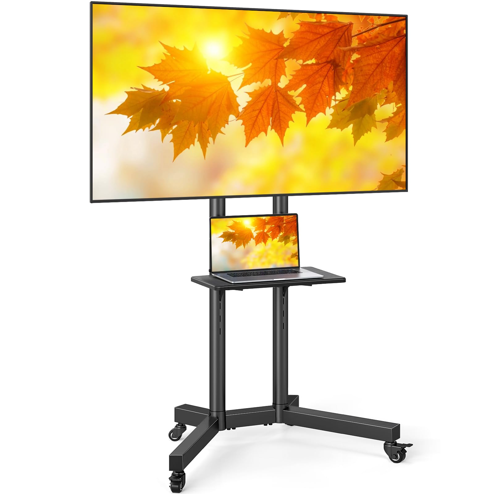 楽天市場】Rfiverテレビスタンドキャスター付き壁寄せtvスタンド32-85