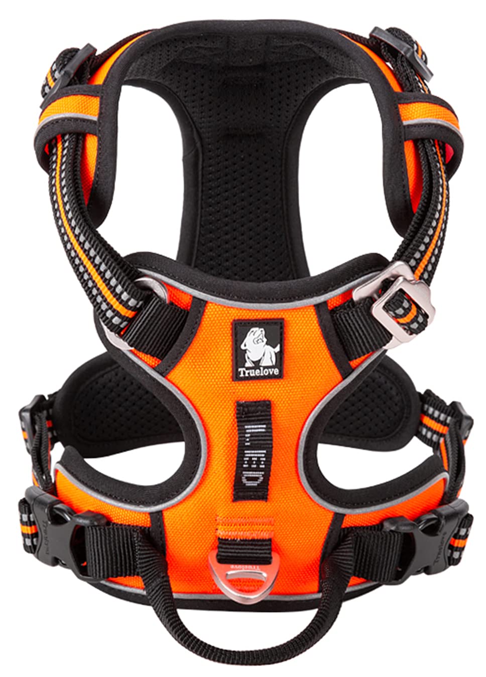 cocomall 2020新型 犬用ハーネス 犬用胴輪 ドッグ ペット用品 ハーネス 3M反射材料 訓練 ナイロン製 小型犬、中型犬、大型犬に向け 通気性 調節可能 (XS, オレンジ)