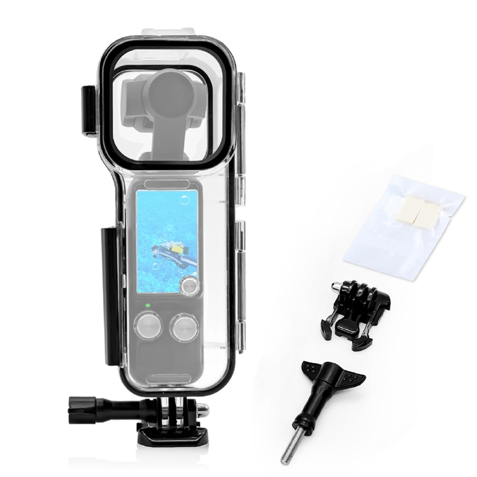 PULUZ DJI Osmo Pocket 3用45m水中防水ハウジング DJI Osmo Pocket 3用ダイビングケース オズモポケット 3用防水ケース dji pocket 3用防水ケース osmo pocket 3用防水カバー for osmo