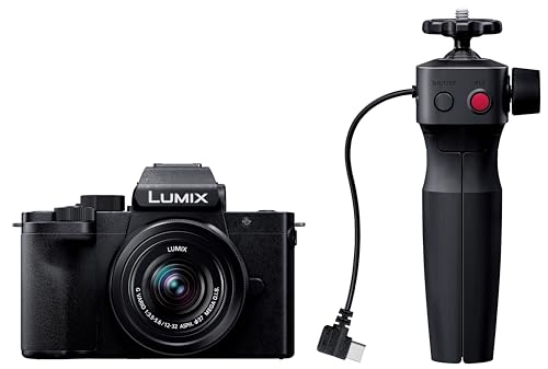 パナソニック(Panasonic) 小型・軽量ミラーレス一眼カメラ ルミックス 標準ズームレンズキット トライポッドグリップ付属 ブラック DC-G100DV-K|SelectSHOP 岐阜 店