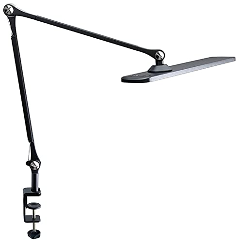 ジェントス LEDデスクライト ルミサス R190 【明るさ 1800ルーメン】 ブラック DK-R190BK 10,931円