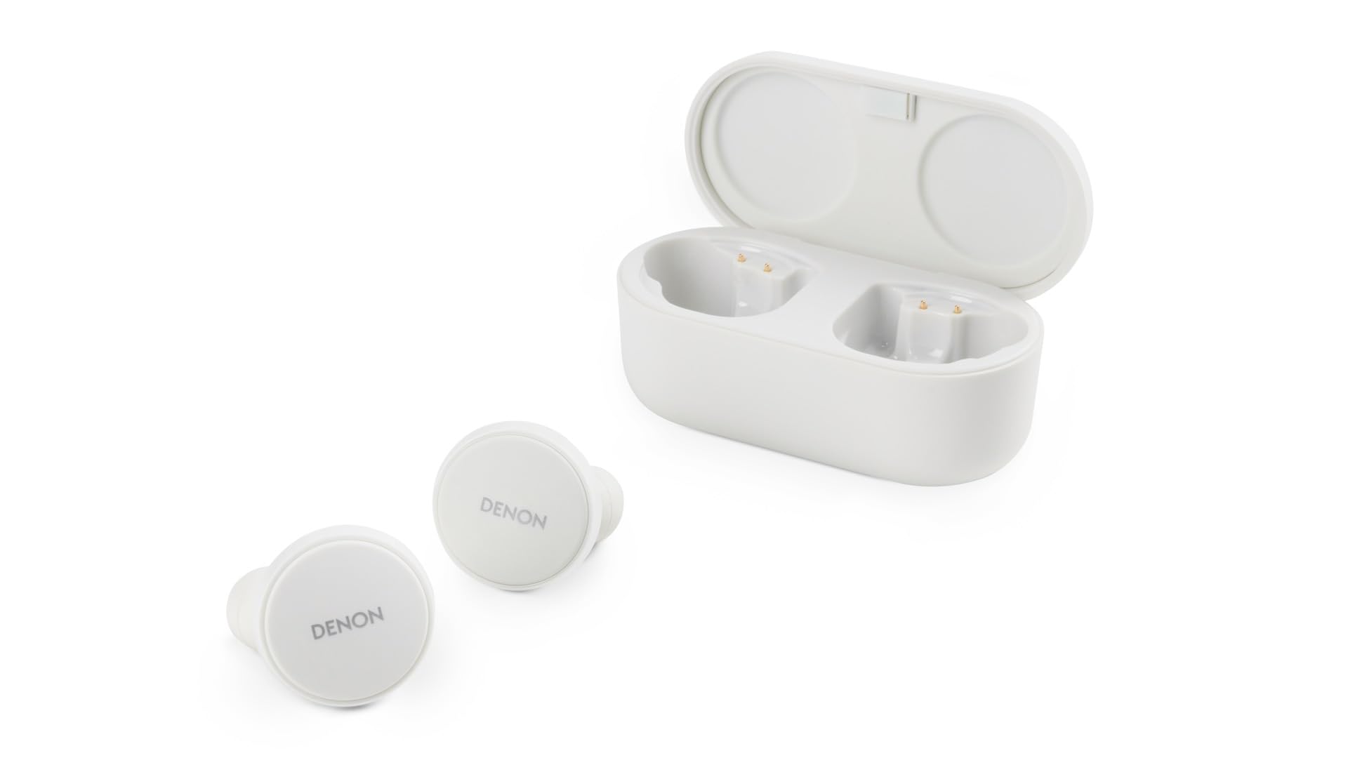 デノン Denon ワイヤレスイヤホン bluetooth PerL Pro AH-C15PL パーソナライズ機能/アダプティブアクティブノイズキャンセリング/マルチポイント対応/ロスレスサウンド/ワイヤレス充電対応/IPX4 防滴/マイク付き ホワイト