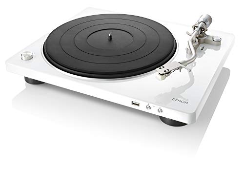 デノン Denon DP-450USB レコードプレーヤー USB録音対応 ホワイト DP-450USB-WTEM 52,186円