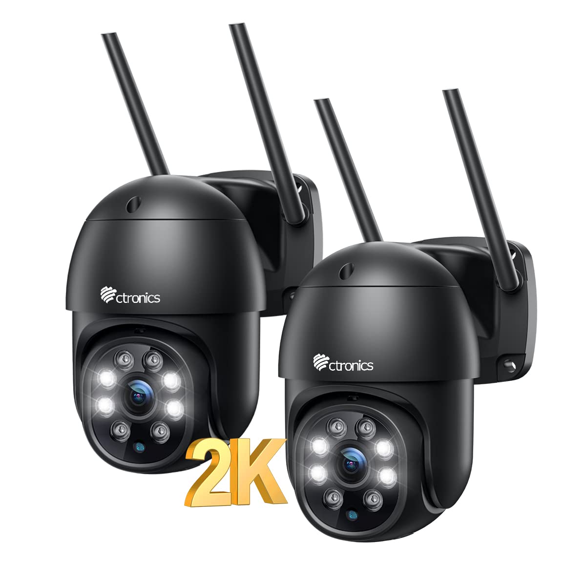 楽天市場】Ctronics 4K 防犯カメラ 屋外 5GWi-Fi対応 800万画素 金属製