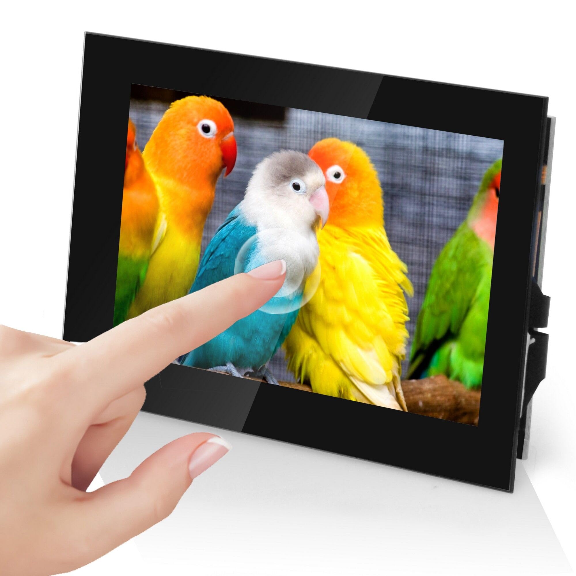 OSOYOO 3.5 インチ TFT IPS タッチスクリーン DSI コネクタ LCD ディスプレイ モニター Raspberry Pi 5 4 3 2 Model B B+ 用 ラズベリーパイ 5 |プラグ アンド プレイ モニター Raspbain