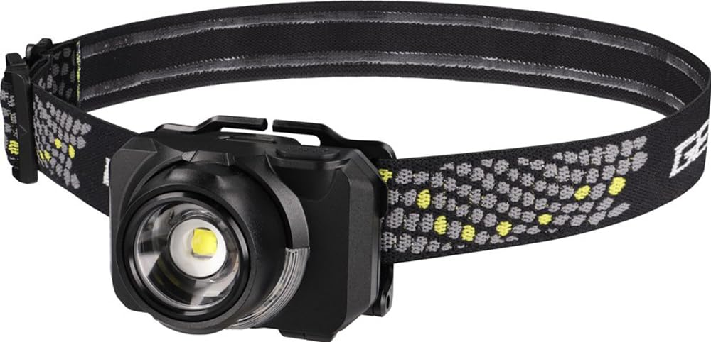 GENTOS(ジェントス) LED ヘッドライト USB充電式 【明るさ700ルーメン/実用点灯2時間/下部赤色LED】 専用充電池または単4形電池3本 (別売り) 使用 アストラム HLIA-4703H