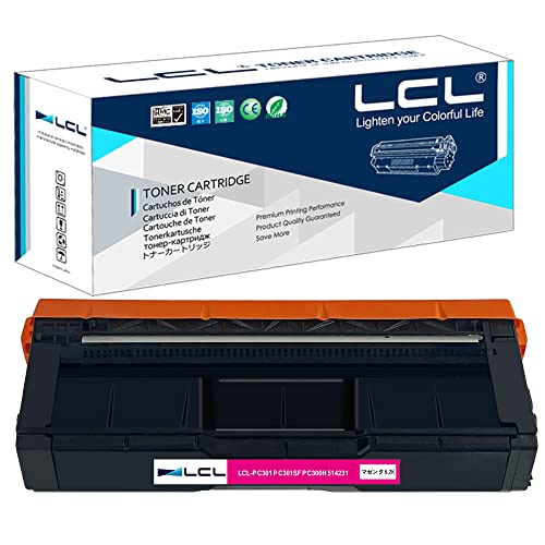 LCL RICOH用 リコー用 P C301 P C301SF P C300H PC300H 514231 大容量 (1パック マゼンタ) 再生トナーカートリッジ 対応機種：P C301/P C301SF