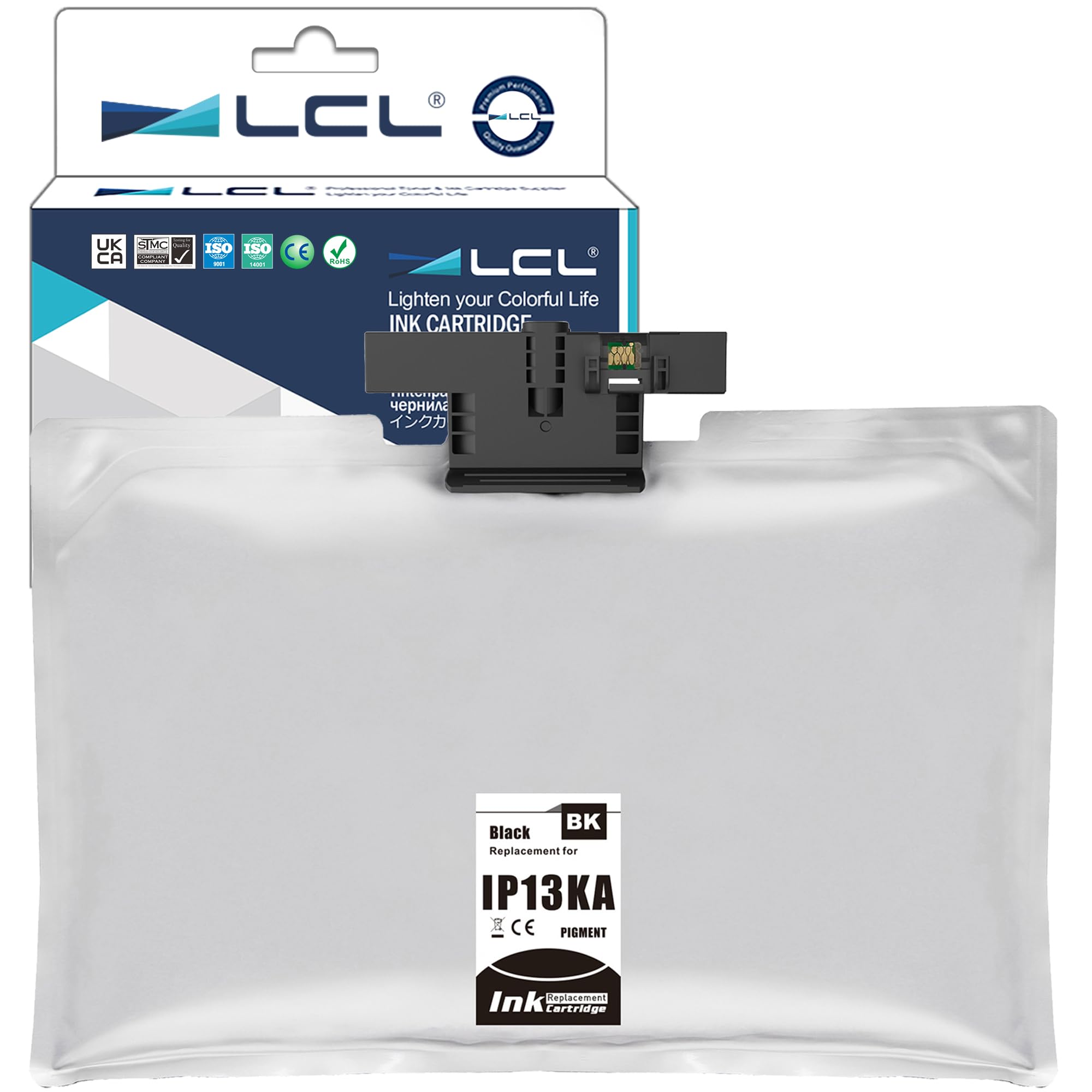 LCL エプソン用 IP13 IP13KA 顔料（1パック ブラック）互換インクカートリッジ 対応機種： PX-S383L