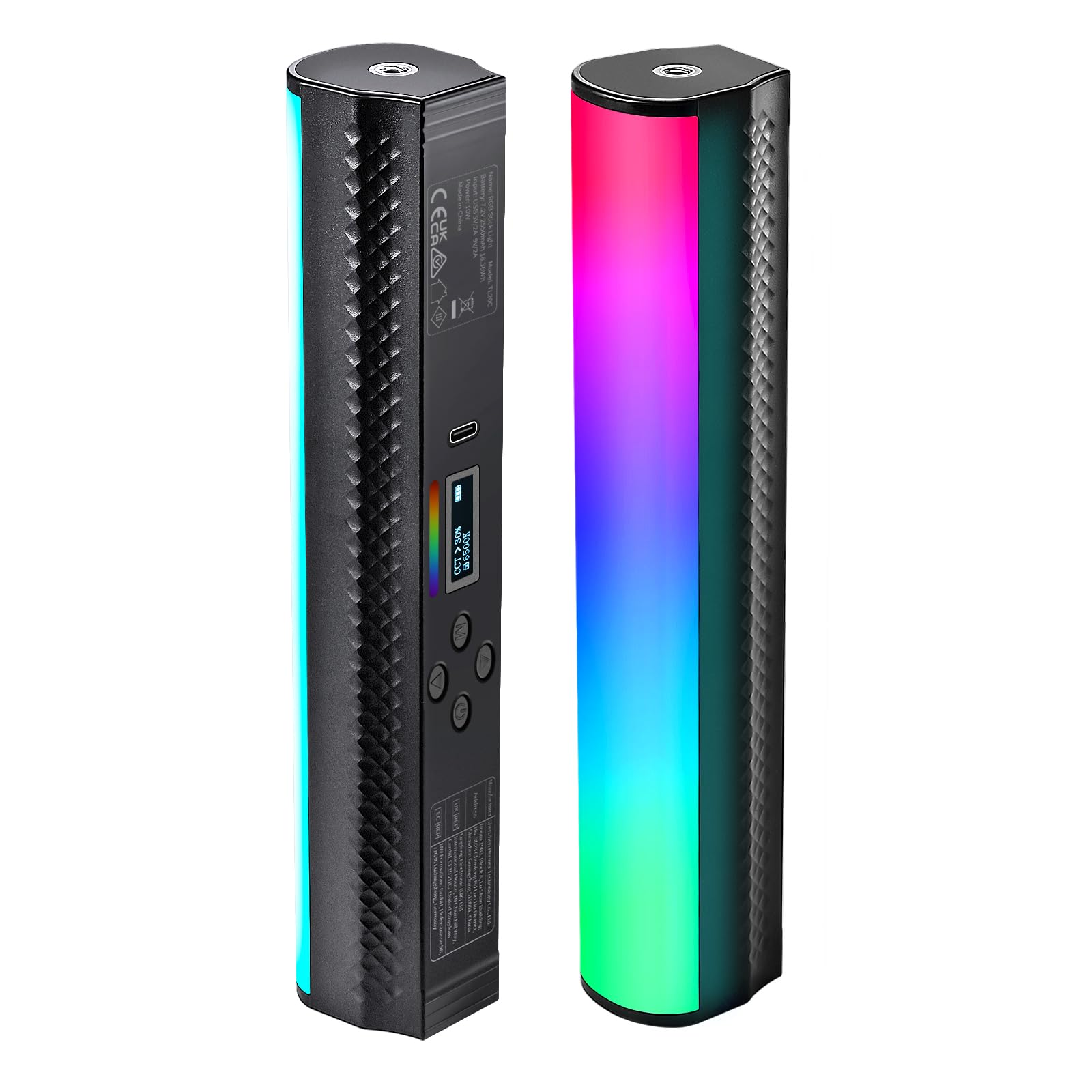 NEEWER Basic 30W RGBチューブライト インフレータブル 35.5