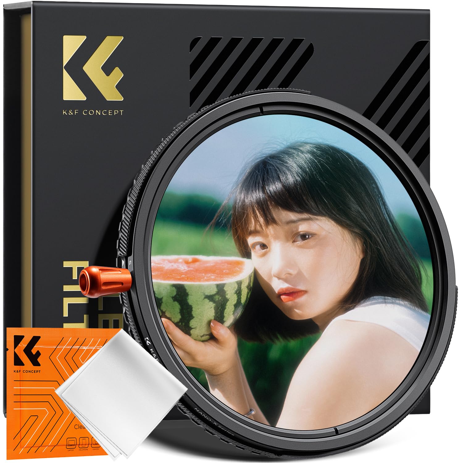 K&F Concept 37mm ND2-32&CPL&1/4ブラックミスト 3in1 1枚3役 多機能フィルター 減光効果+偏光効果+ソフト効果 可変NDフィルター PLフィルター ソフトフィルター 防水防汚キズ防止 28層ナノコーティング 動画/ポート｜SelectSHOP 岐阜 店